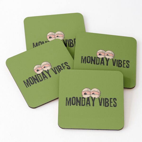 Item preview, Monday Vibes - Sleepy Eyes Humor Design designed and sold by DanielBDesigns.