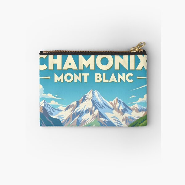 Item preview, Chamonix, Mont Blanc, France: Vintage Painterly Travel Poster designed and sold by LSVart.