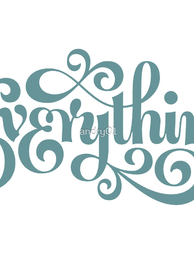 Thumbnail 4 of 4, iPhone Case, Everything Retro Script Lettering Design designed and sold by andry01.
