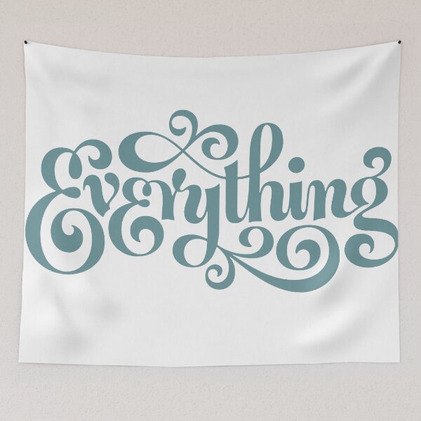 Item preview, Everything Retro Script Lettering Design designed and sold by andry01.
