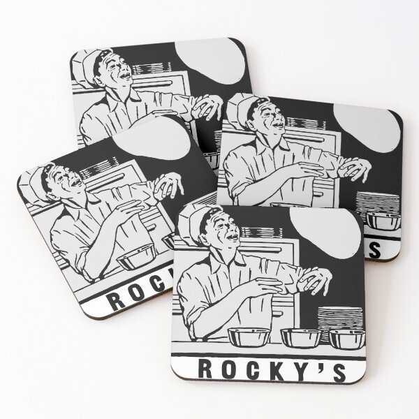 Item preview, Rocky’s Pizzeria – Retro Pizza Chef Illustration designed and sold by Yeaha.