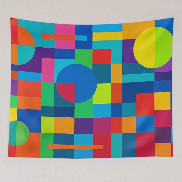 Item preview, Geometry meets color explosion designed and sold by Sigtrix.