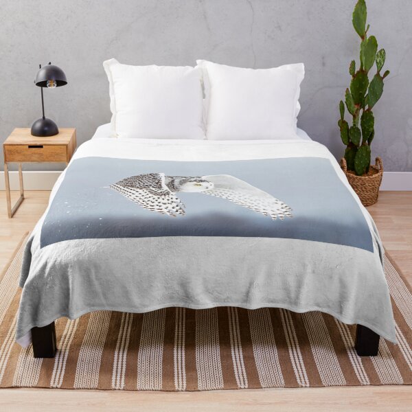 Item preview, Snowy owl liftoff designed and sold by James Cumming.