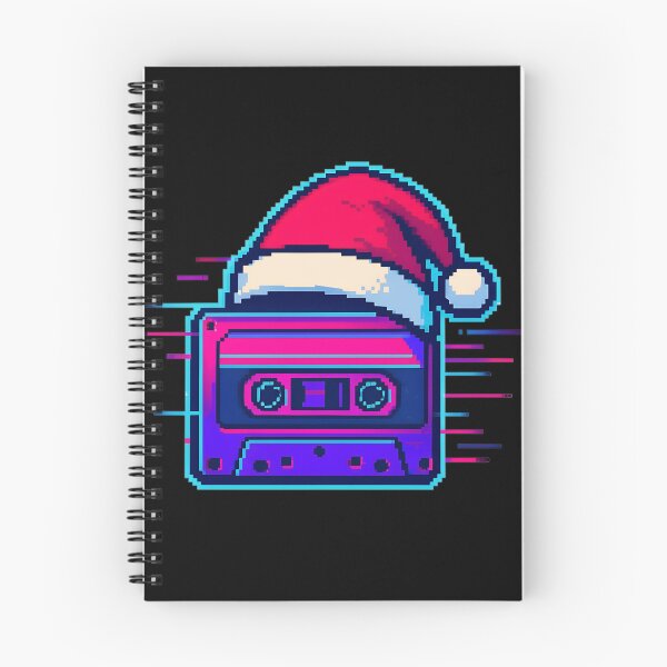 Item preview, Vaporwave Christmas Cassette – Retro Synthwave Holiday Design designed and sold by Velustro Shop.
