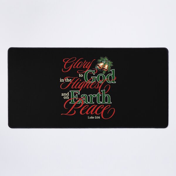 Item preview, Glory To God In The Highest Luke 214 Bible Verse designed and sold by WayTBeenkenArt.