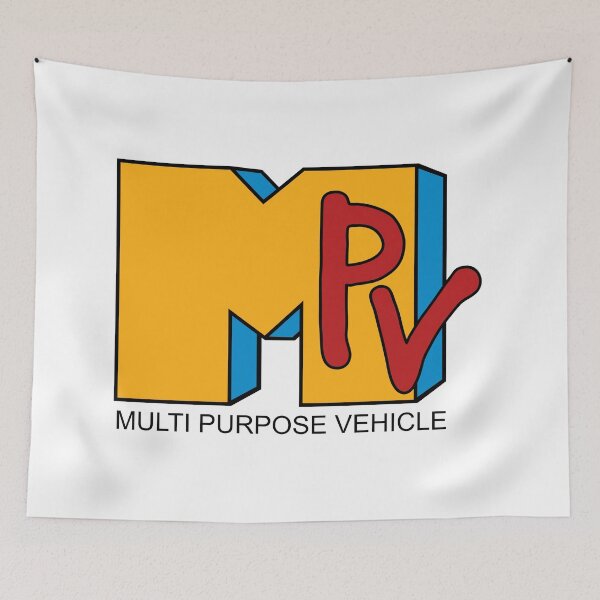 Item preview, MPV Retro Logo – Multi Purpose Vehicle designed and sold by Yeaha.