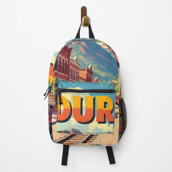 Item preview, Durango, Colorado, USA: Vintage-Style Painterly Travel Poster designed and sold by LSVart.