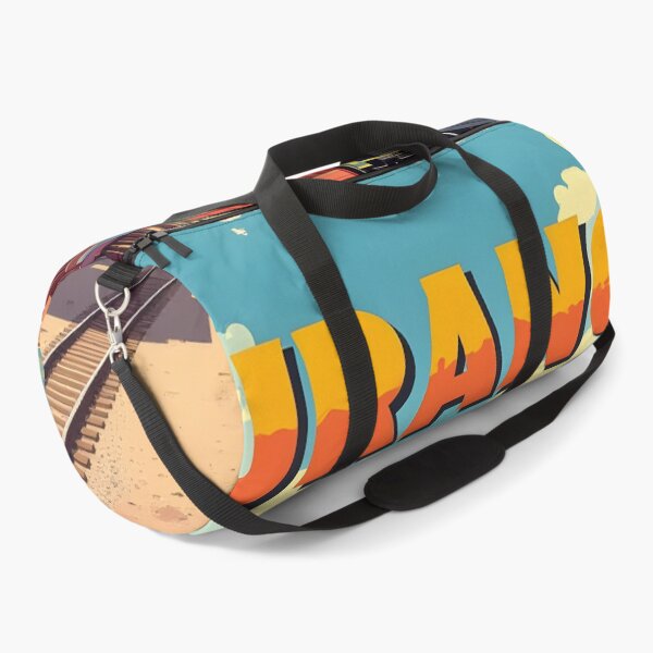 Item preview, Durango, Colorado, USA: Vintage-Style Painterly Travel Poster designed and sold by LSVart.