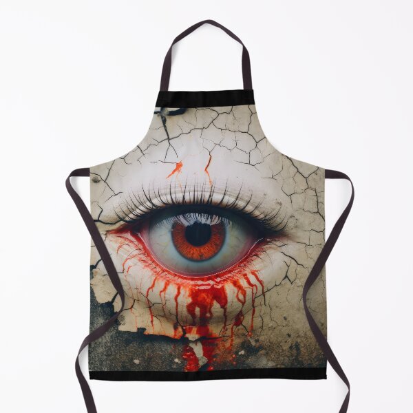 Item preview, Eerie Halloween One-Eyed Bloody Tears Apparel & Home Décor designed and sold by Compass and a Camera.