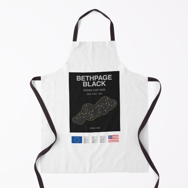 Item preview, Minimalist Bethpage Black Ryder Cup Line Print designed and sold by The Circuit Collection.