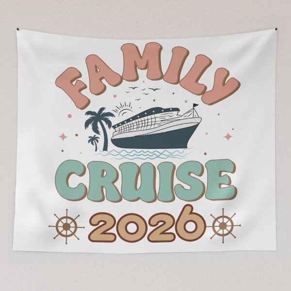 Item preview, Family Cruise 2026 - Apparel & Cruise Decor    designed and sold by Compass and a Camera.