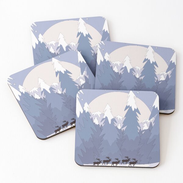 Item preview, Reindeer walk  designed and sold by Swadeillustrations.