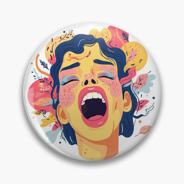 Item preview, Scream in Color: Abstract Emotion Unleashed designed and sold by ForeverPrintsOK.