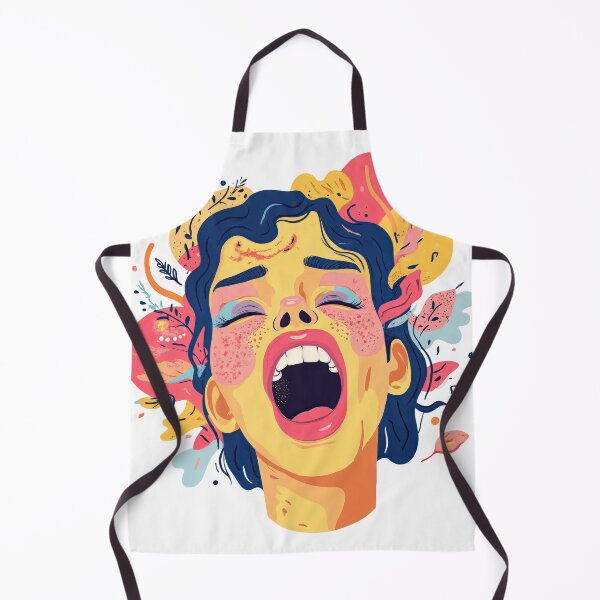 Item preview, Scream in Color: Abstract Emotion Unleashed designed and sold by ForeverPrintsOK.
