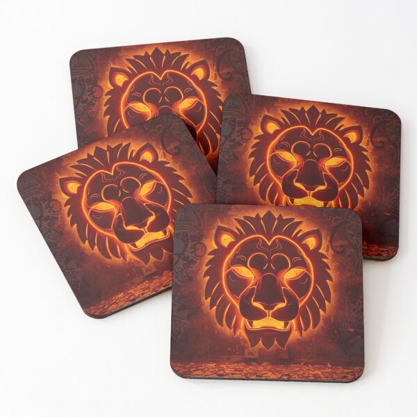 Item preview, Lion Aura — Control Perception Wild Energy  Coded Chaos Streetwear designed and sold by SavannaStrikes.