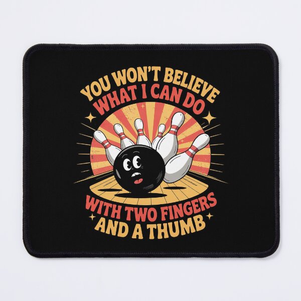 Item preview, Dad Retro Bowling Women Adult Humor Dirty Men  designed and sold by lilLilaBatArt.