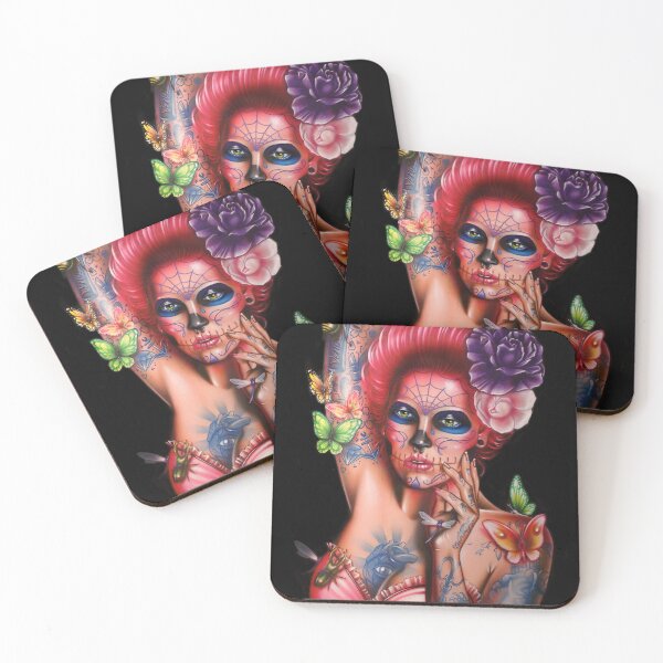 Item preview, Butterfly Catrina, Spirit of the Day of the Dead designed and sold by Abbyss Lowbrow Art.