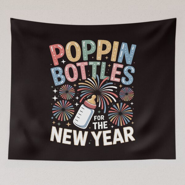 Item preview, Baby Feeding New Year – Poppin Bottles Nurse Edition designed and sold by Redgiant87x.