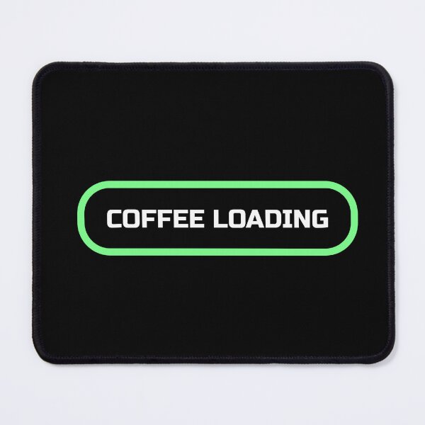 Item preview, Coffee Loading | Funny Coffee Lover Minimal Design designed and sold by TalkTee Me.