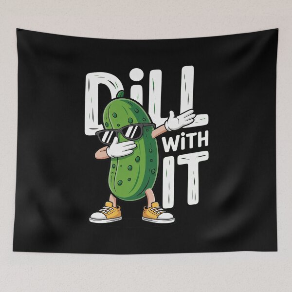 Item preview, Dill With It Pickle Dabbing Halloween Cucumber Costume  designed and sold by BeetleMalon.