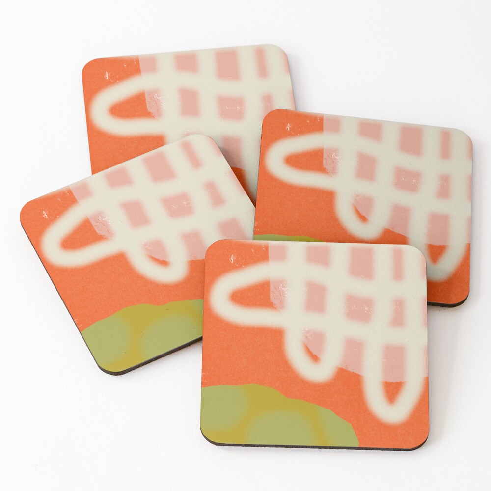 Item preview, Coasters (Set of 4) designed and sold by FunStuffSticker.
