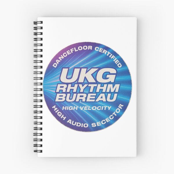 Item preview, UKG Rhythm Bureau – High-Velocity UK Garage Sticker designed and sold by |TRSSHOP|.
