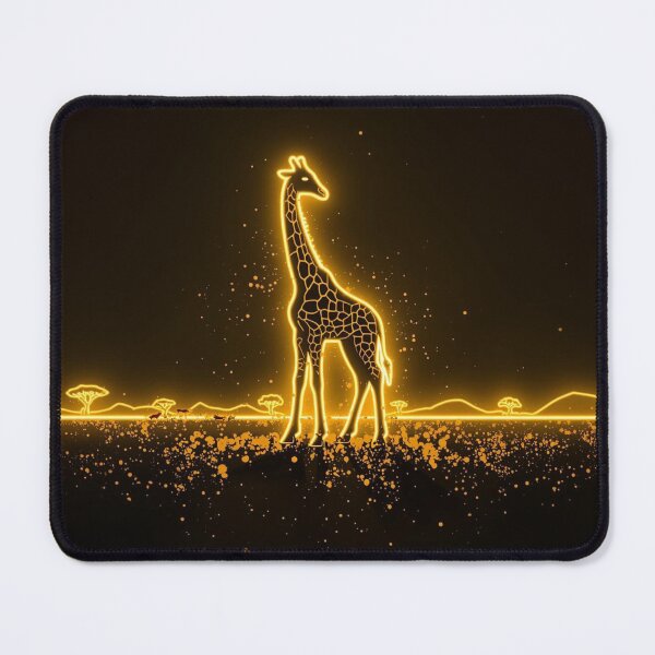 Item preview, Wild Energy Neon Giraffe — Digital Identity Art Fashion designed and sold by SavannaStrikes.