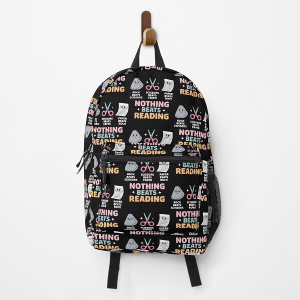 Item preview, Rock Paper Scissors Teacher Librarian Nothing Beats Reading designed and sold by AntoinetteKris.