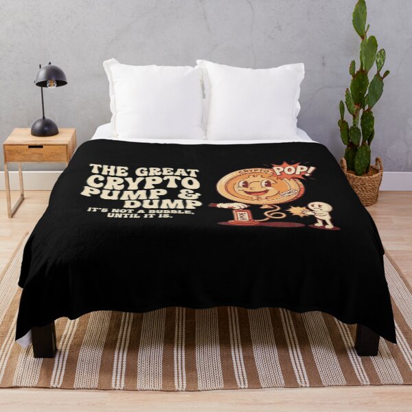Item preview, The Great Crypto Pump & Dump - Vintage Cartoon Satire designed and sold by NetrunnerZero.