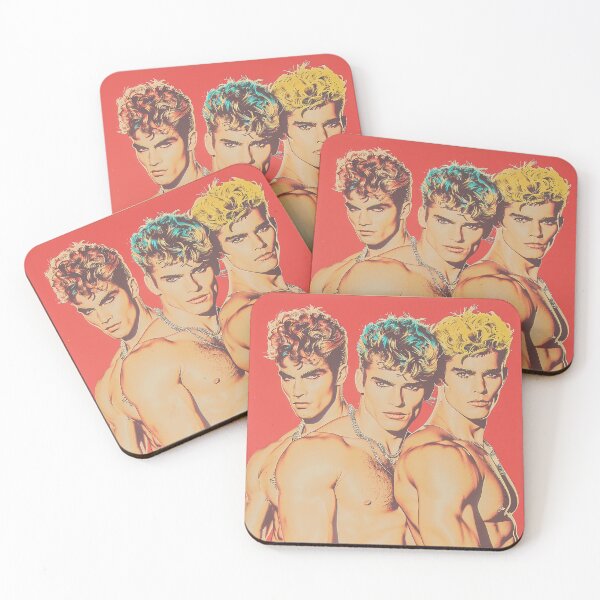 Item preview, 80s Vintage Males Collection 11 designed and sold by ChanningsPinups.