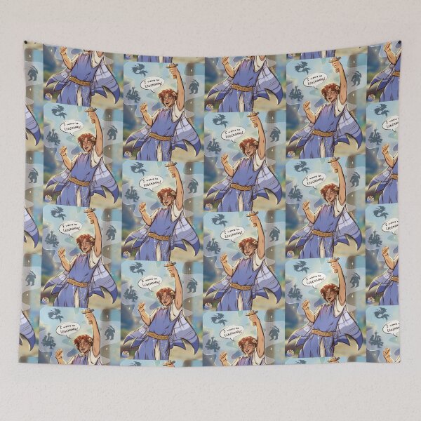 Item preview, Telemachus print designed and sold by DoodlingLenn.