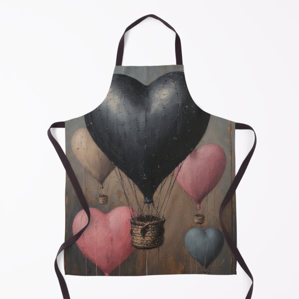 Item preview, Abstract dark heart made of textured paint designed and sold by Mianku | Für das Leben.