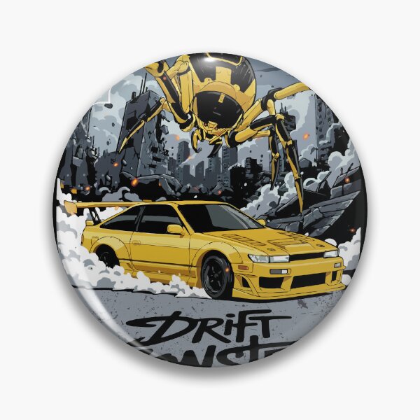 Item preview, Drift Monsters - Apex Arachnid - Drift Car - JDM - Japanese Street Racing Car Culture designed and sold by RaceDayRags.