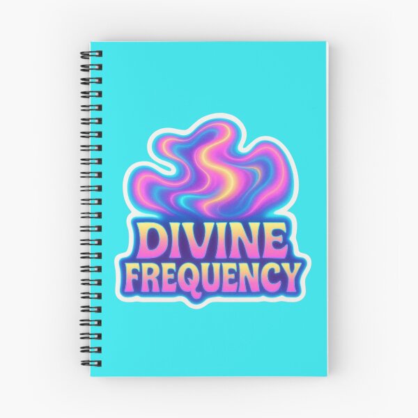 Item preview, Divine Frequency – Psychedelic Energy Wave Sticker designed and sold by |TRSSHOP|.