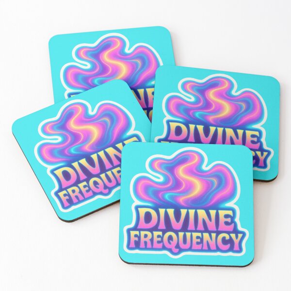 Item preview, Divine Frequency – Psychedelic Energy Wave Sticker designed and sold by |TRSSHOP|.