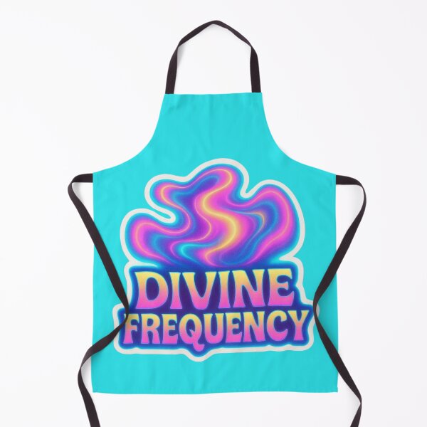 Item preview, Divine Frequency – Psychedelic Energy Wave Sticker designed and sold by |TRSSHOP|.