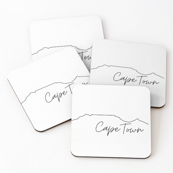 Item preview, Table Mountain Minimalist Line Art - Cape Town Travel designed and sold by Marlienart.