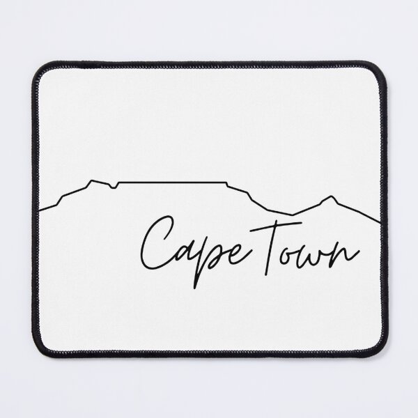 Item preview, Table Mountain Minimalist Line Art - Cape Town Travel designed and sold by Marlienart.