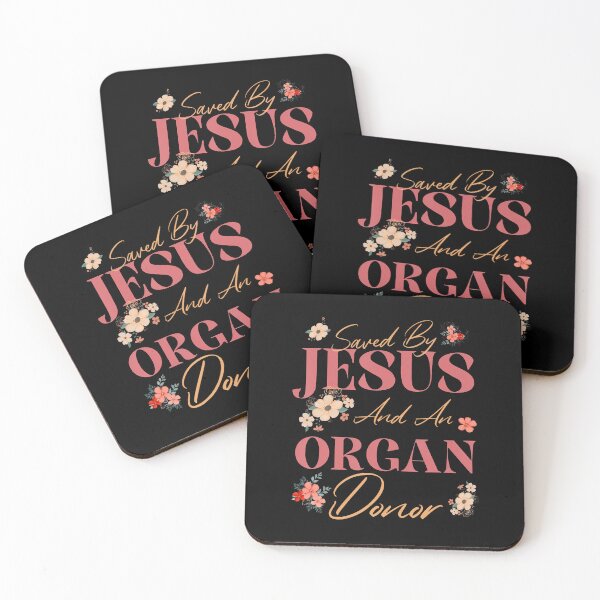 Item preview, Saved By Jesus And An Organ Donor Transplant Awareness Retro designed and sold by AntoinetteKris.