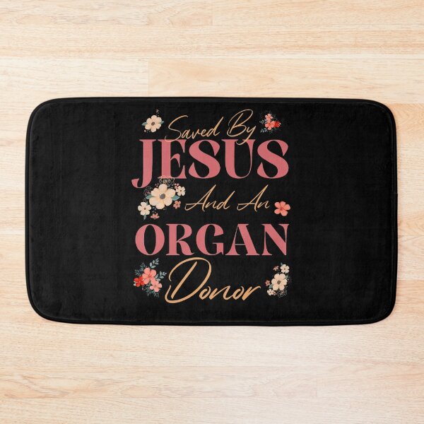 Item preview, Saved By Jesus And An Organ Donor Transplant Awareness Retro designed and sold by AntoinetteKris.