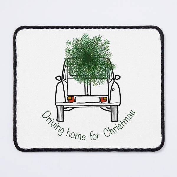 Item preview, Cute Citroen car 2CV Christmas tree, driving home designed and sold by OhNoNotAgain42.