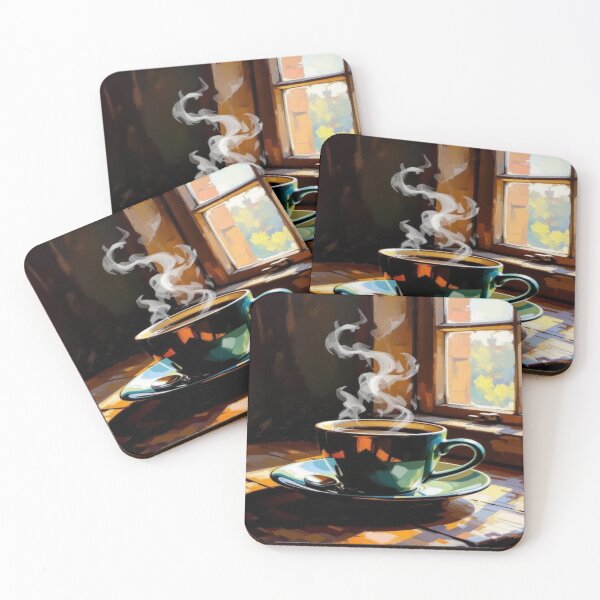 Item preview, Coffee Glow – Morning stillness, warm light reflections & cozy vibes for your soul-inspired artwork designed and sold by FotoworldEdel.