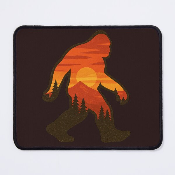 Item preview, Sunset Bigfoot Silhouette designed and sold by Planetporridge.