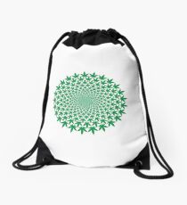 CIRCLE WEED Drawstring Bag