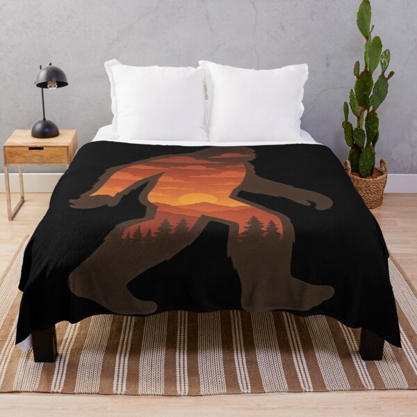 Item preview, Bigfoot Sunset Silhouette Art designed and sold by Planetporridge.