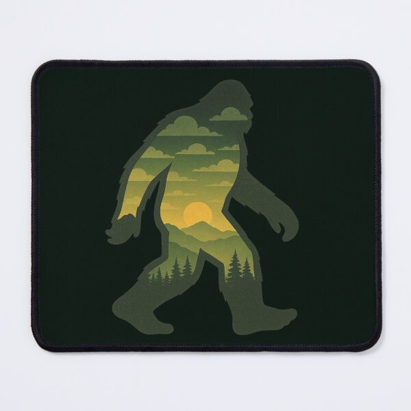 Item preview, Bigfoot Sunset Silhouette Artwork designed and sold by Planetporridge.