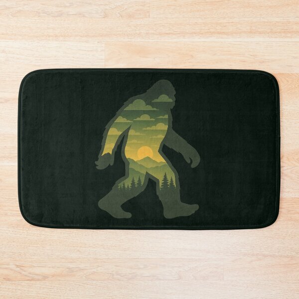 Item preview, Bigfoot Sunset Silhouette Artwork designed and sold by Planetporridge.