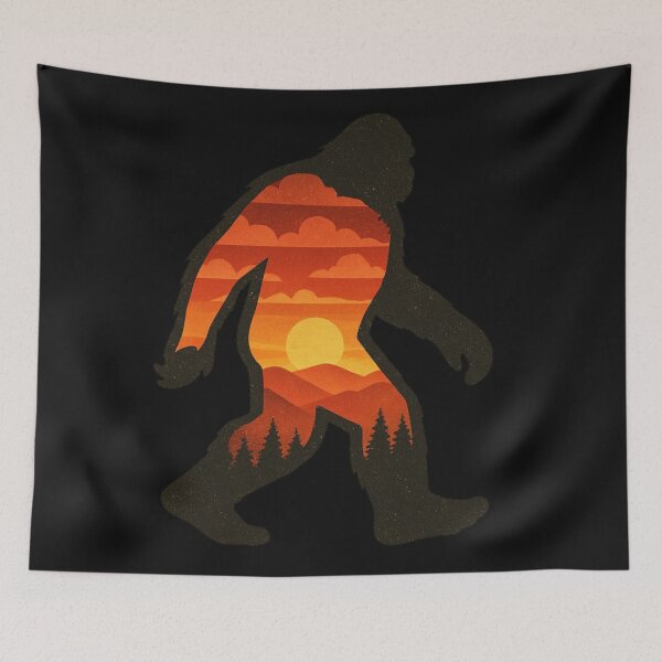 Item preview, Bigfoot Sunset Art designed and sold by Planetporridge.