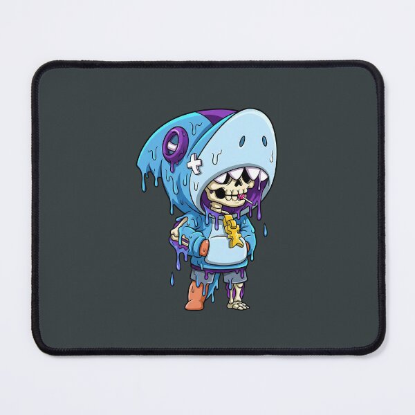 Item preview, Drip Shark: The Melting Skeleton designed and sold by AwesomeBeyondLimits.