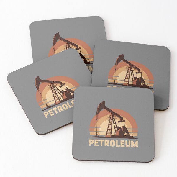 Item preview, Petroleum Pumpjack Retro Texas Oilfield designed and sold by AniArtPL.